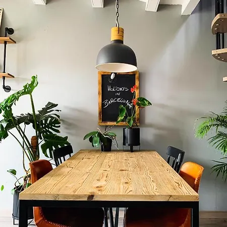 Daire Incredible 2br Penthouse With Urban Rooftop Garden Barselona